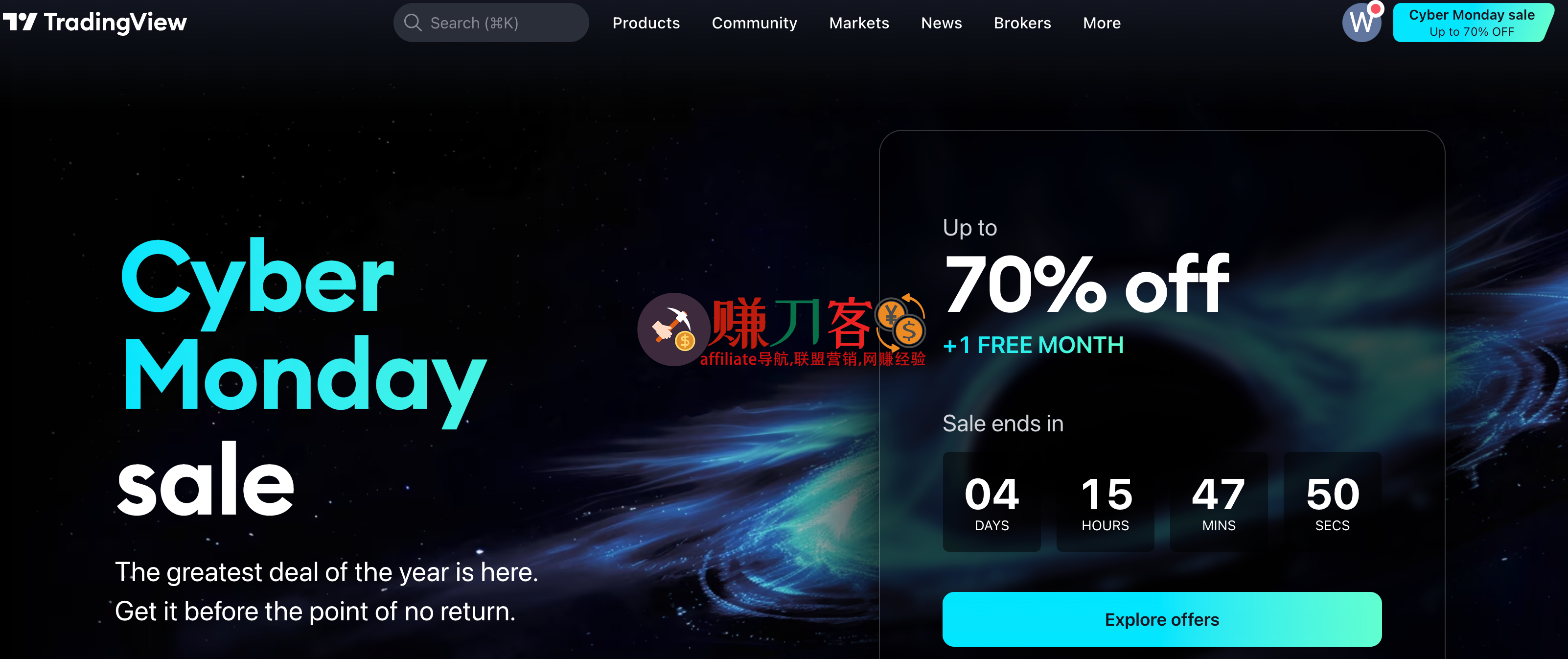 最新tradingview黑色星期五2024优惠码/折扣码,低至3折购买