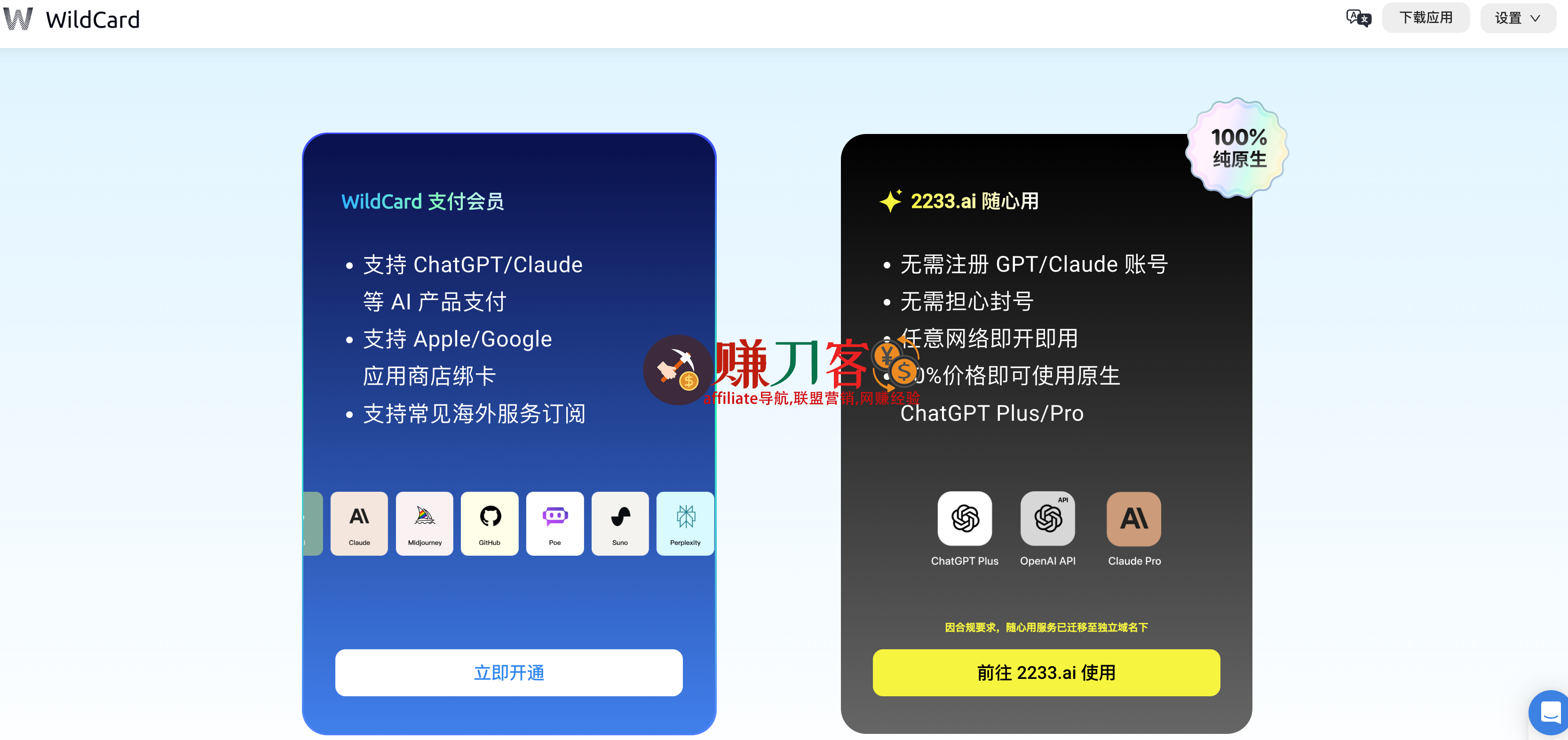 最新wildcard邀请码2025,支持各大国外ai应用订阅的虚拟信用卡