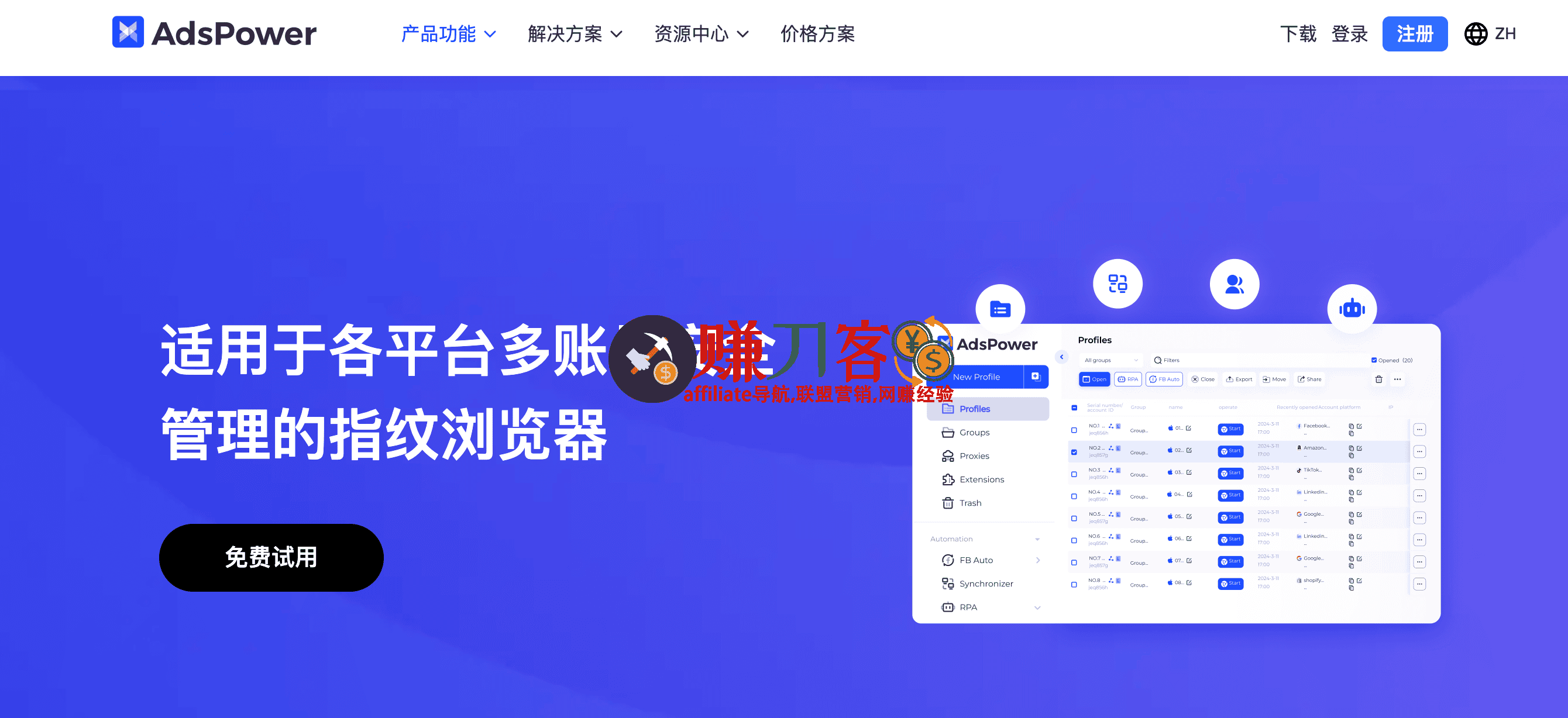 AdsPower优惠码2025,5折大促,ads邀请码,多账号防关联指纹浏览器推荐